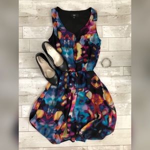 Hi Lo Multicolor Dress